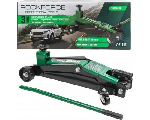 Rockforce Lift workshop hydraulic 3t (h min 195mm, h max 533mm)