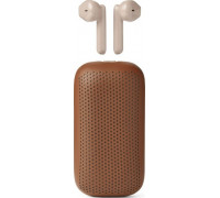 Lexon Lexon Speakerbuds Wireless Bluetooth Speaker Headphones Brown/Camel LA127C