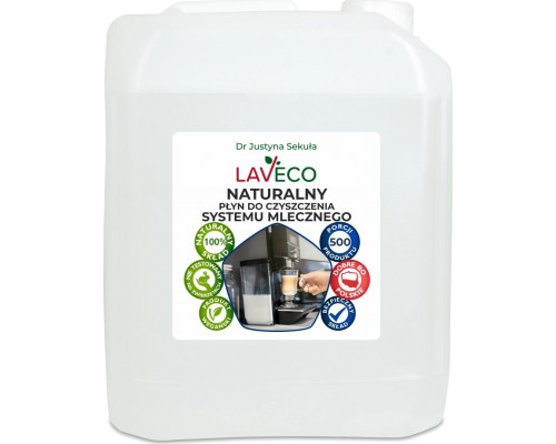 LAVECO Płyn do czyszczenia systemu mlecznego - 5 l