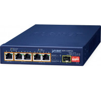 PLANET BSP-115HP-5A     Gigabit Ethernet (10/100/1000) Support PoE Blue