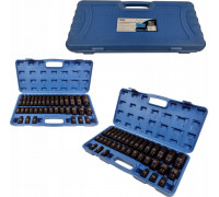 Silver IMPACT SOCKET SET 1/2" 8-32mm 35pcs SILVER