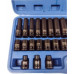 Silver IMPACT SOCKET SET 1/2" 8-32mm 35pcs SILVER