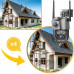 Zewnętrzna Podwójna kamera IP WiFI z FUNKCJĄ ŚLEDZENIA SMART kamera FullHD
