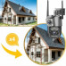 Zewnętrzna Podwójna kamera IP WiFI z FUNKCJĄ ŚLEDZENIA SMART kamera FullHD