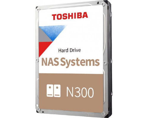 Toshiba N300 HDWG51CEZSTA 12TB 3,5'' 7200 512MB SATA III NAS RETAIL