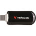 Pendrive Verbatim Plectra 256GB USB-C     black/black 30226