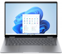 HP ENVY x360 14-fa0013nw AMD Ryzen 5 8640HS Hybryda (2w1) 35,6 cm (14") Ekran dotykowy 3K 16 GB LPDDR5-SDRAM SSD Wi-Fi 7 (802.11be) Windows 11 Home Srebrny