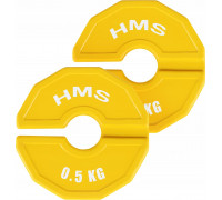 TSN50 DISKS SPĒKA TRENIŅU UN FITNESS APRĪKOJUNAM 2 x 0.5 KG HMS