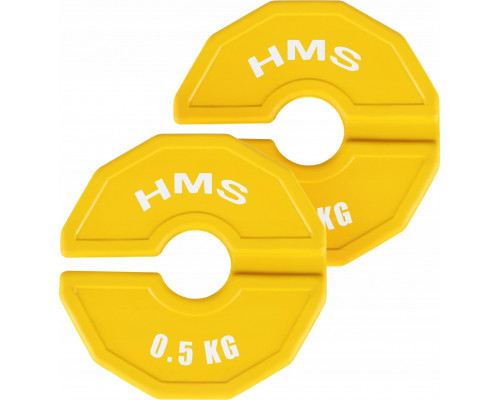 TSN50 DISKS SPĒKA TRENIŅU UN FITNESS APRĪKOJUNAM 2 x 0.5 KG HMS