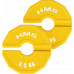 TSN50 DISKS SPĒKA TRENIŅU UN FITNESS APRĪKOJUNAM 2 x 0.5 KG HMS