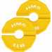 TSN50 DISKS SPĒKA TRENIŅU UN FITNESS APRĪKOJUNAM 2 x 0.5 KG HMS