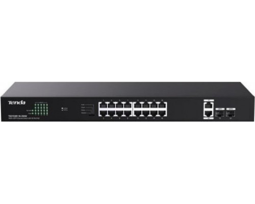 Switch  Tenda TEG1120P-16-250W 18x1GbE 2xSFP PoE