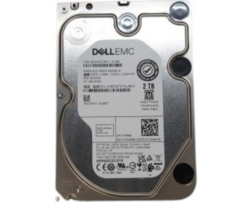 DELL 400-BRCT dysk twardy 2 TB 7200 RPM 3.5" Serial ATA III