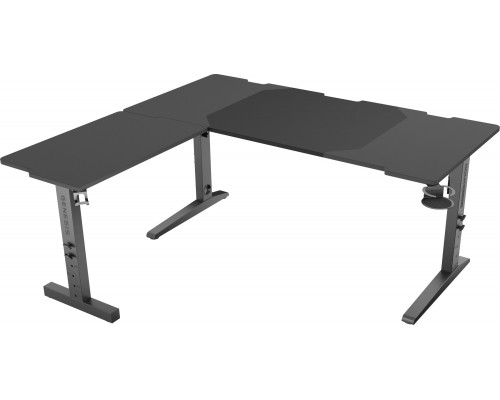 Gaming galds Genesis Holm Modular 160 Corner Black 160 cmx75 cm