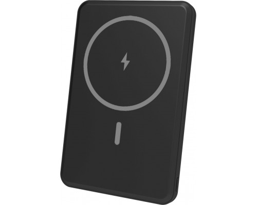 eSTUFF ES641100 bank mocy 5000 mAh Bezprzewodowe ładowanie Black