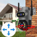 ZEWNĘTRZNA PODWÓJNA KAMERA OBROTOWA Ultra HD 8MPX WIFI IP SMART DETEKCJA 4K [ZC-06]