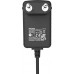 Deltaco PS12-10B, Universal, Indoor, 100-240 V, 50/60 Hz, 12 V, AC-to-DC