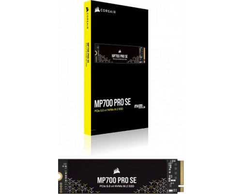 CORSAIR MP700 PRO SE 4TB M.2 NVMe PCIe Gen. 5 x4 SSD no heatsink