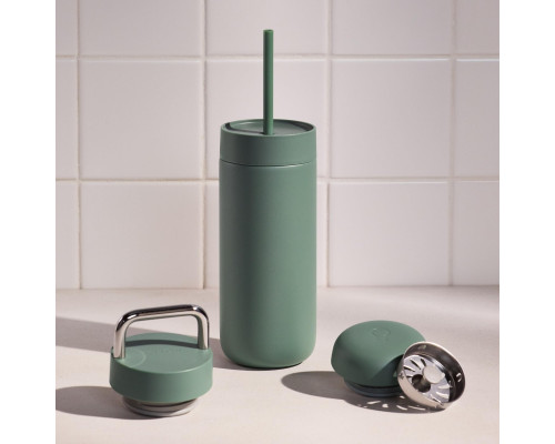 Fellow - Carter Move Mug 3 w 1 - Thermal mug + 3 nakrętki - Szałwiowy 473 ml