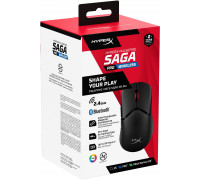 HP Pulsefire Saga Pro Bezprzewodowa Czarna (A2PB2AA)