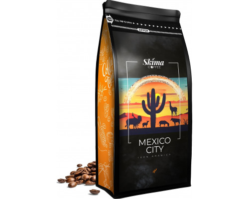 SkimaCoffee 1kg MEXICO CITY 100% ARABICA Świeżo Palona do ekspresu
