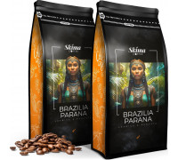 SkimaCoffee Zestaw 1kgX2 BRAZILIA PARANA BLEND Świeżo Palona do ekspresu