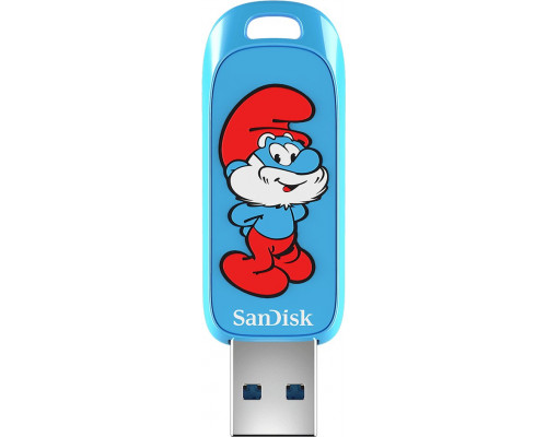 Pendrive SanDisk Smurfs, 128 GB  (SDCZIS-128G-G46)