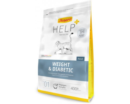 JOSERA CAT HELP 400g   WEIGHT & DIABETIC  /8