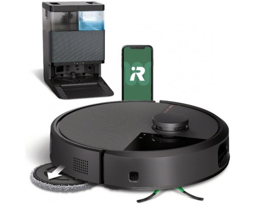 iRobot mopujący Roomba Plus 505 Combo + Baza oczyszczająca Czarny