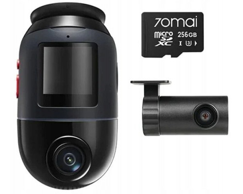 70mai Omni X800 4K set Black + karta 70mai SD 256GB