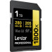 SD  Lexar Professional 1800x SDXC 1 TB Class 10 UHS-II/U3 V60 (LSD1800001T-BNNNG)
