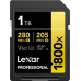 SD  Lexar Professional 1800x SDXC 1 TB Class 10 UHS-II/U3 V60 (LSD1800001T-BNNNG)