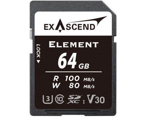 SD  pamięci ExAscend Element UHS-I V30 64GB