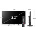 CHiQ L32QM9G TV 32", FHD, QLED, metalická bezrámečková, smart, Google TV, Dolby Audio, HDR, Chromecast