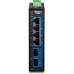 TRENDnet 6-Port Industrial 2.5G DIN-Rail Switch with 10G SFP
