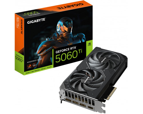Gigabyte GeForce RTX 5060 Ti Windforce OC 16GB GDDR7 (GV-N506TWF2OC-16GD)