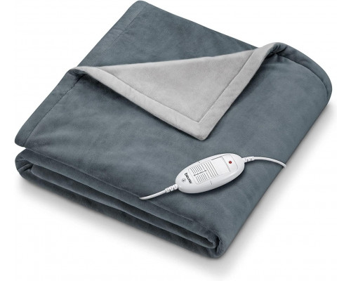 Beurer HD 75 Cosy Dark Grey  180x130 cm  peleka - Apsildama sega