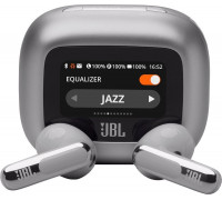 JBL Live Buds 3 srebrne (JBLLIVEFLEX3SIL)