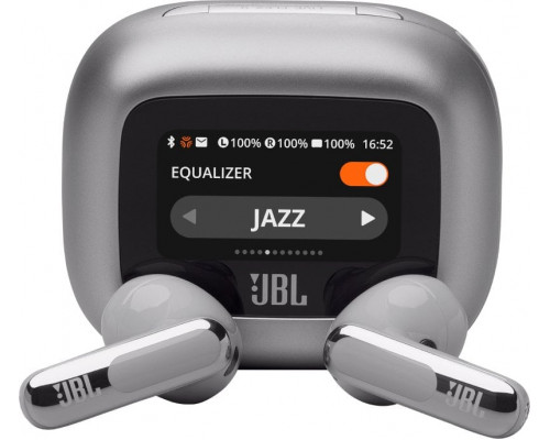 JBL Live Buds 3 srebrne (JBLLIVEFLEX3SIL)