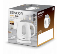 Sencor SWK 1100WH Elektriska tejkanna 1L 1100W
