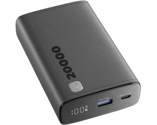Cellularline 8018080484612 Litowo-jonowa (Li-Ion) 20000 mAh Black