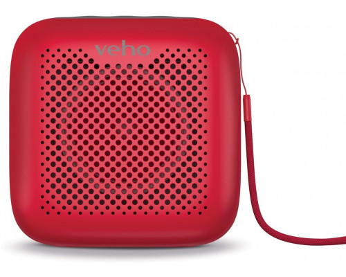 Veho MZ-4 PORTABLE BLUETOOTH SPEAKER-R Bezprzewodowy