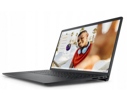 Laptop Dell I3535-A813BLK Ryzen 7 7730U/15.6" FHD TouchScreen AntiGlare/16GB/SSD 512GB/BT/Win 11 Carbon Black