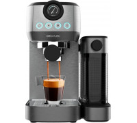 CECOTEC Cafetera PowerEspresso 20 Steel Pro Latte