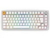 Glorious GMMK Pro klawiatura  75% - White ISO Pre-Built (GLO-GMMK-P75-FOX-ISO-W-DE)