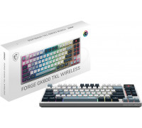 MSI FORGE GK600 TKL W SKY Gaming Keyboard Wireless