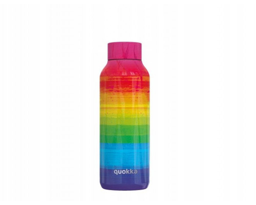 Quokka Solid - of steel stainlessj 510 ml (Rainbow)