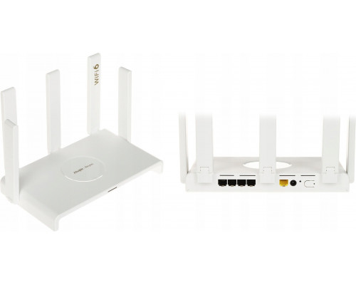 Ruijie Reyee RG-EW3000GX| Router, WiFi, 5 portów, 5xGbit, 3xLAN, 1xWAN, 1xLAN/WAN, WiFi 6, 2,4GHz/5GHz, AX3000, 5x5 dBi, Mesh, Repeater, Cloud