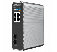 Switch RUIJIE Ruijie Reyee RG-NIS2100-4GT2SFP-HP| Switch  przemysłowy, 6 portów, 4xGE, 1xPoE++, 3xPoE+, 180W, 2xSFP, L2, Cloud