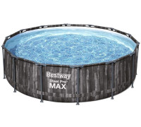 Frame pool BESTWAY Steel Pro Max, gray, 13030 l, 427 x 107 cm,